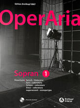 OperAria Soprano, Vol. 1: Lyric-Coloratura Vocal Solo & Collections sheet music cover